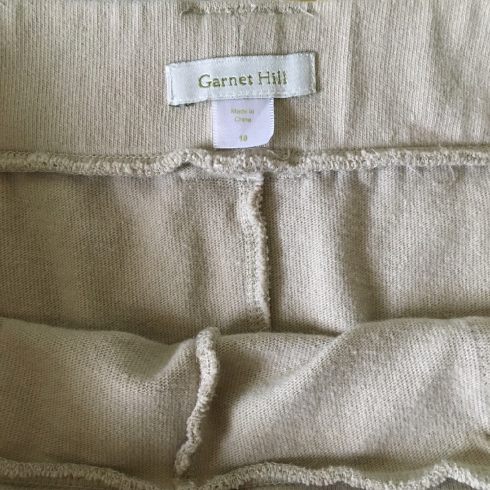 Garnet Hill Cotton Mini Skirt, Size 10 - Picture 7 of 8